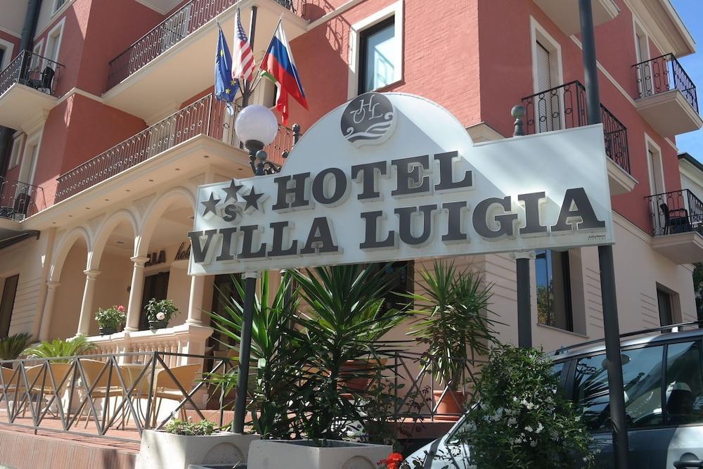 Hotel Villa Luigia Rimini Bagian luar foto