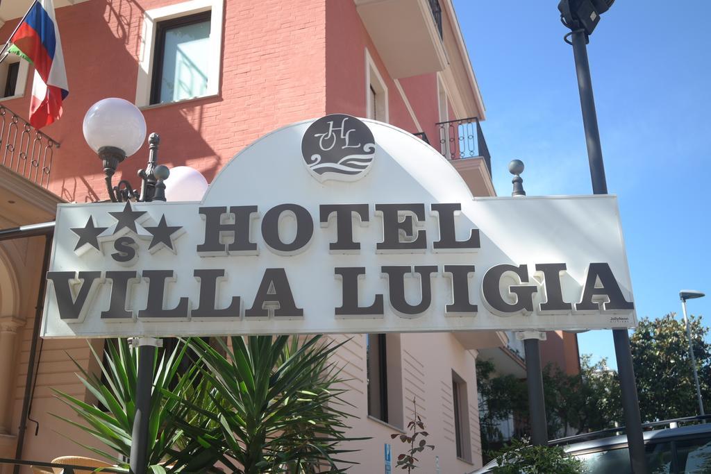 Hotel Villa Luigia Rimini Bagian luar foto