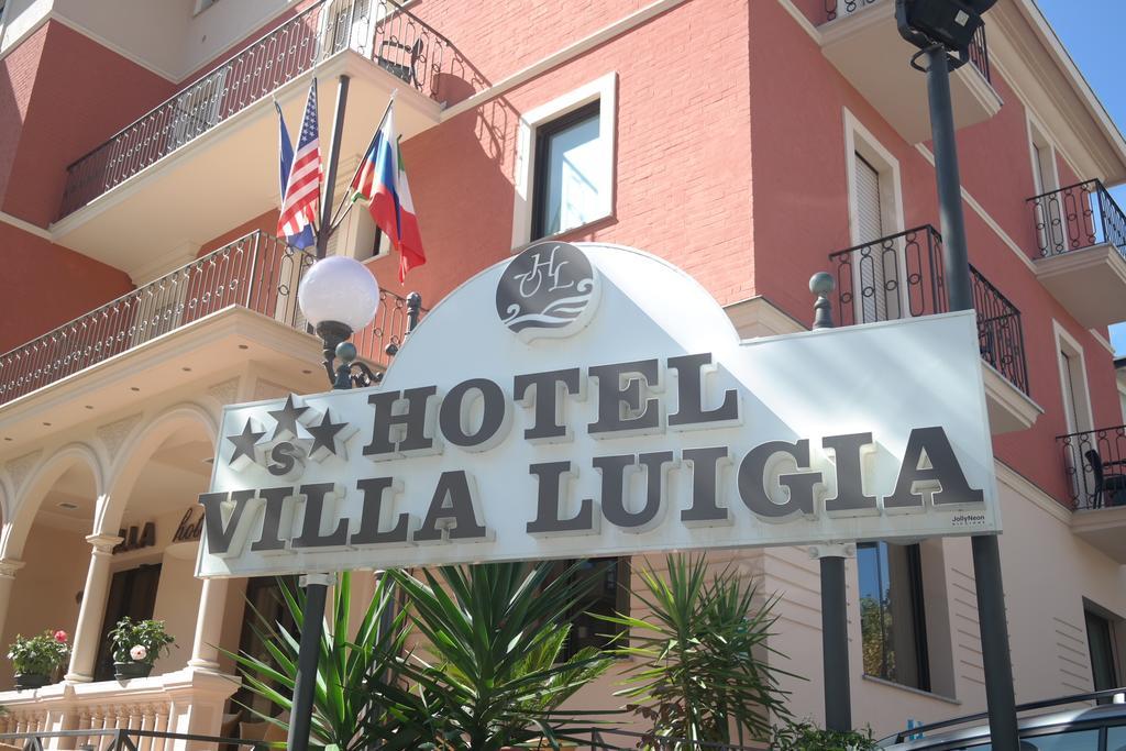 Hotel Villa Luigia Rimini Bagian luar foto