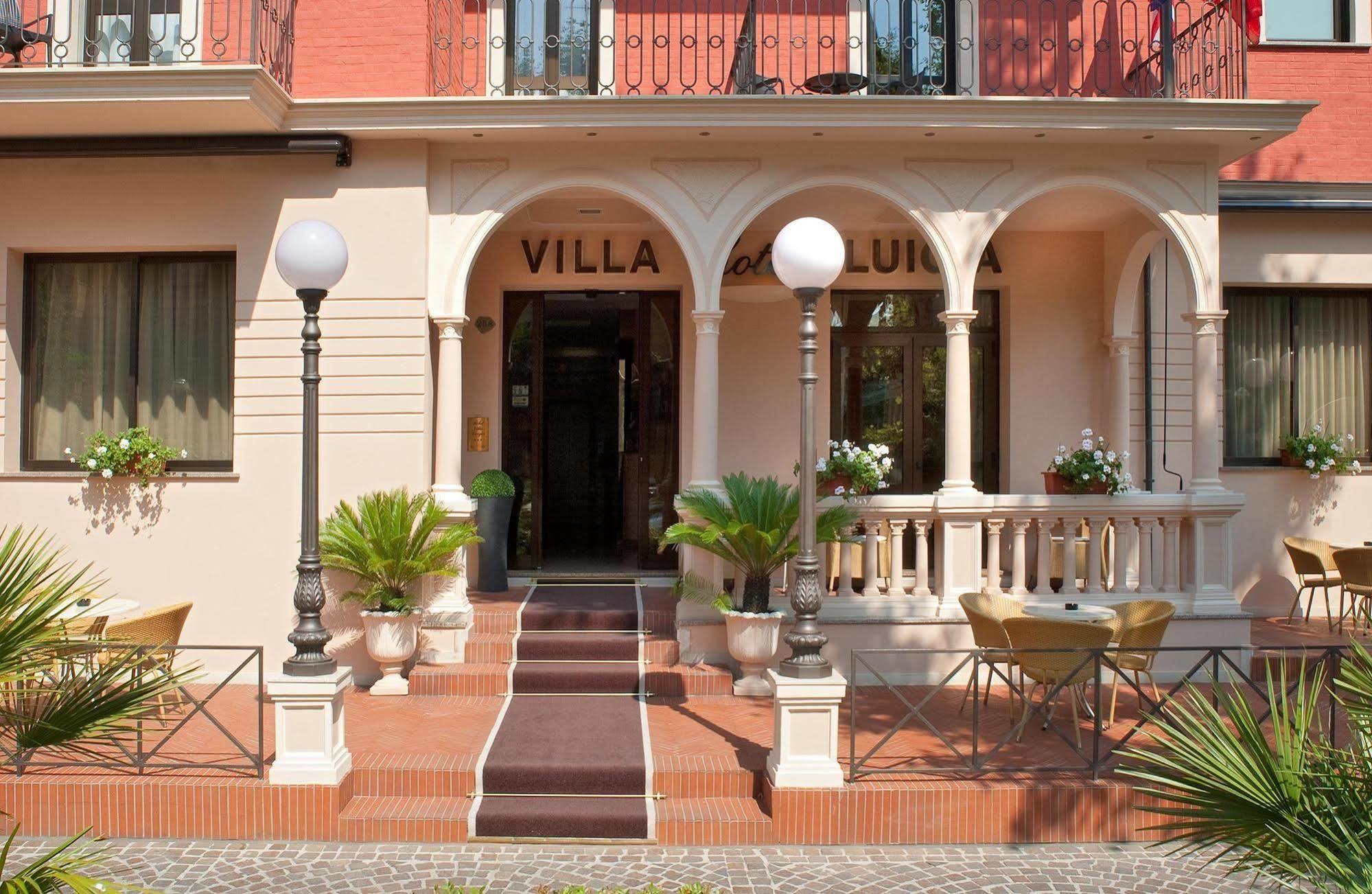 Hotel Villa Luigia Rimini Bagian luar foto